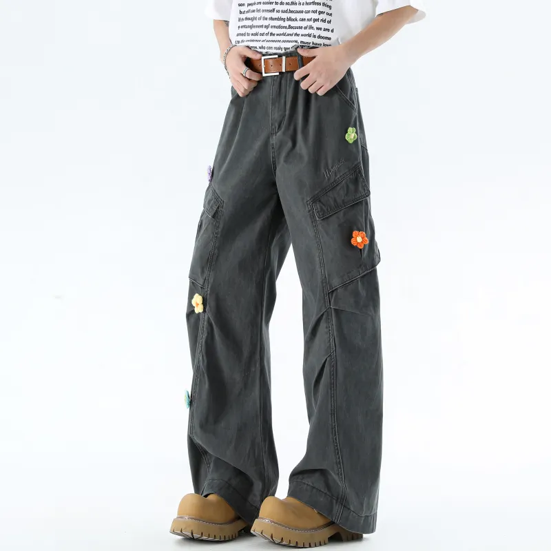 MARK WAFFLE Cargo Pants Unisex-8