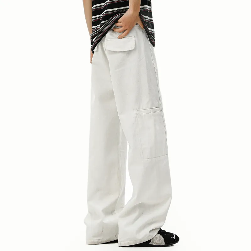 MARK WAFFLE Casual Pants Unisex-9