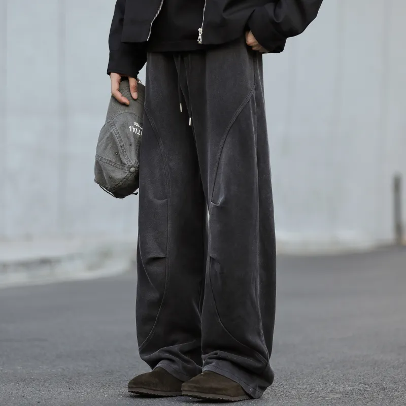 MARK WAFFLE Casual Pants Unisex-8