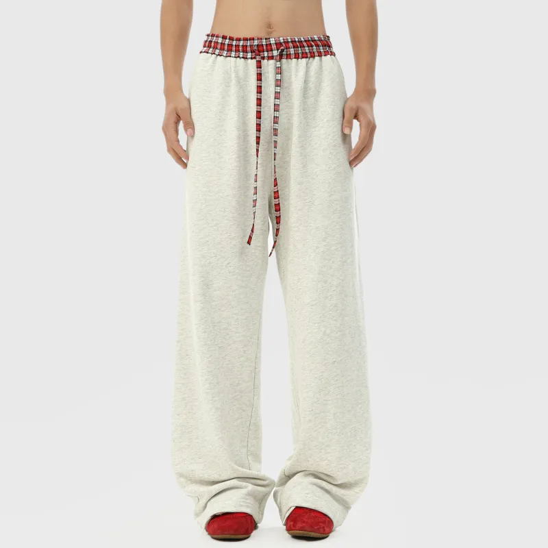 MARK WAFFLE Knitted Sweatpants Unisex-1