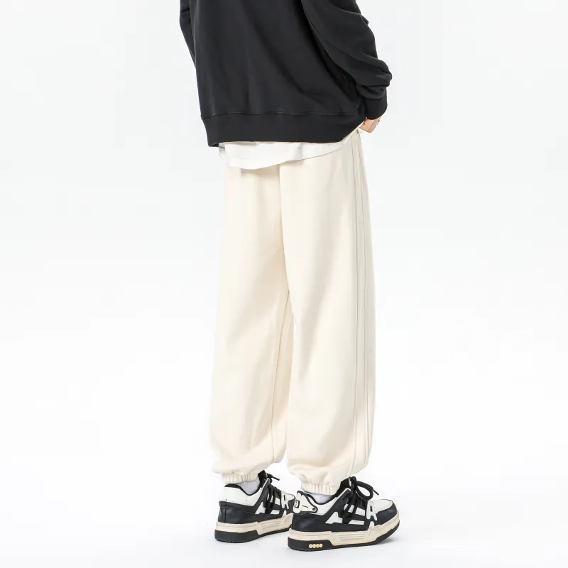 MARK WAFFLE Knitted Sports Pants Unisex-22