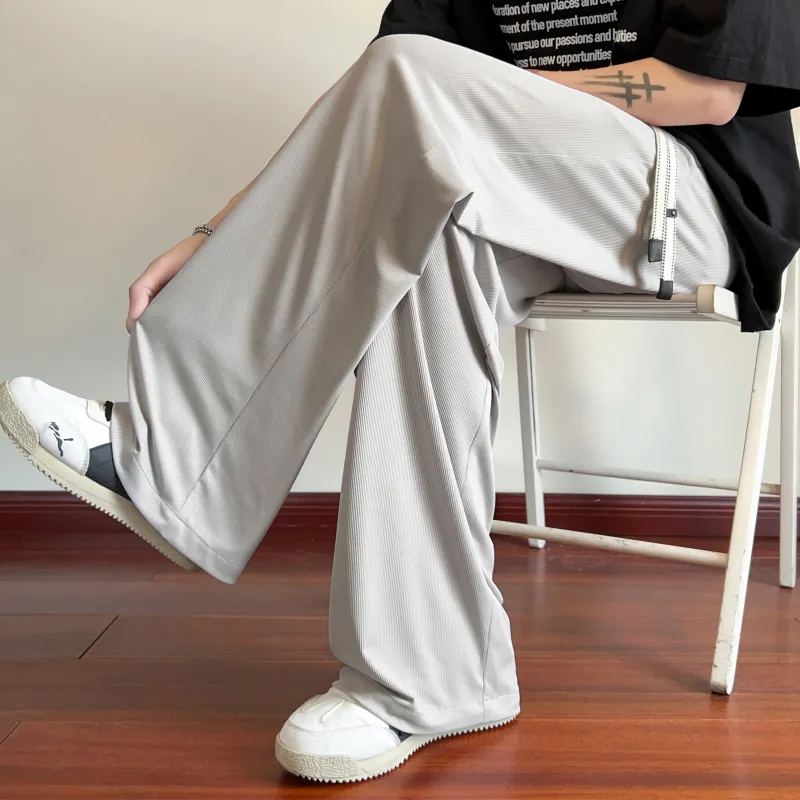 MARK WAFFLE Casual Pants Unisex-9