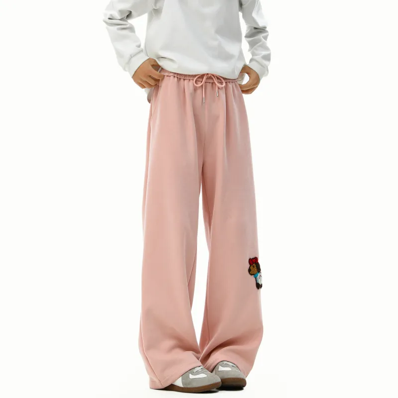 MARK WAFFLE Knitted Sweatpants Unisex-15