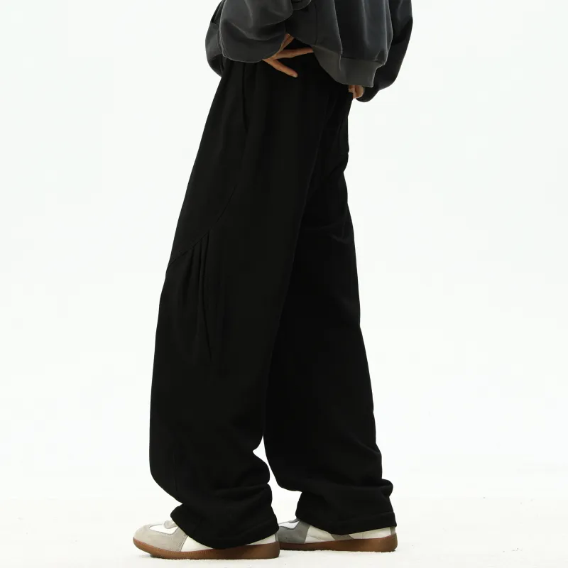 PAINT STAIN Knitted Sweatpants Unisex-13