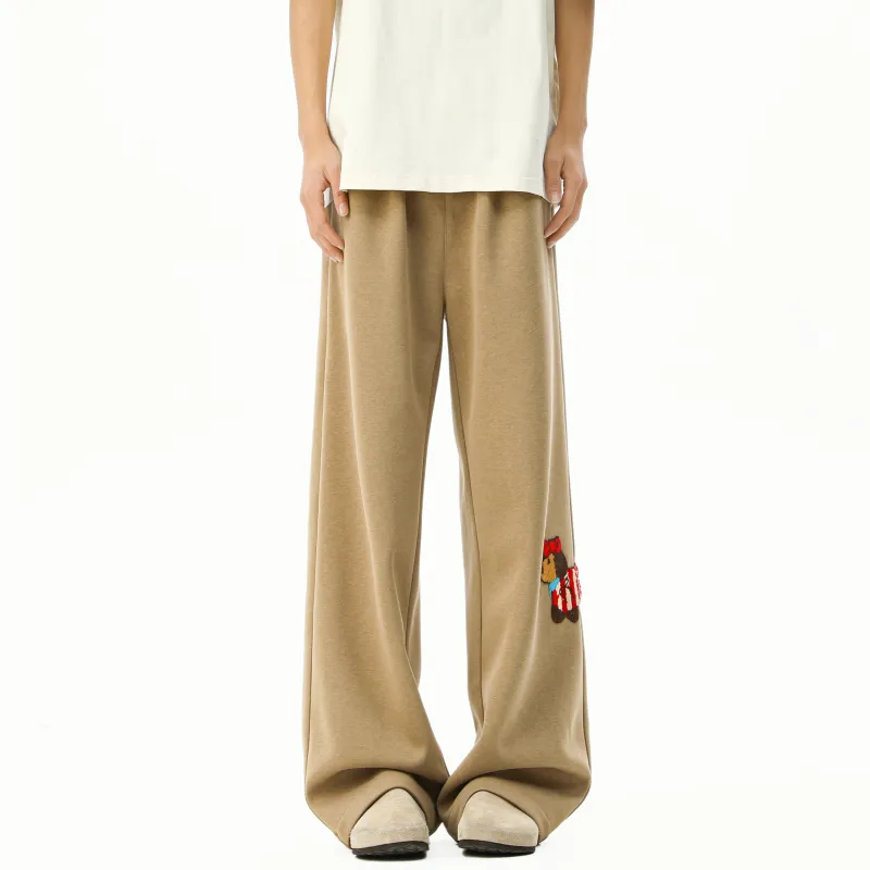 MARK WAFFLE Knitted Sweatpants Unisex-3