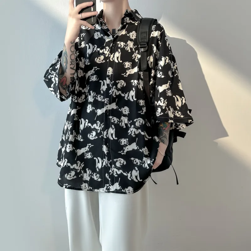 MARK WAFFLE Shirts Unisex-3