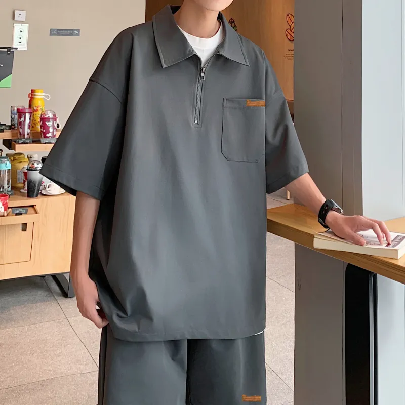 MARK WAFFLE Shirt Matching Set Unisex-7