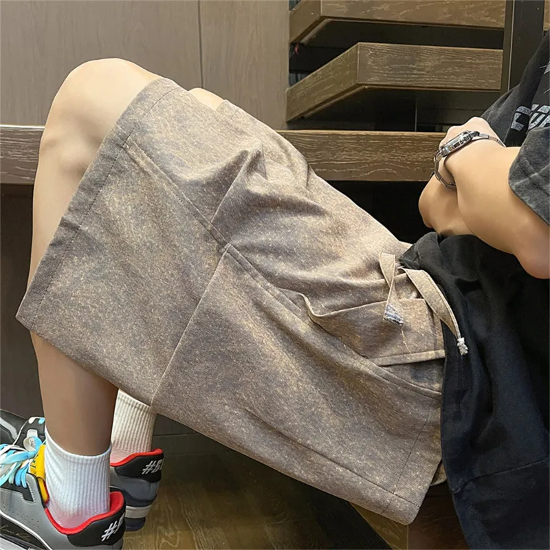 MARK WAFFLE Casual Shorts Unisex-19