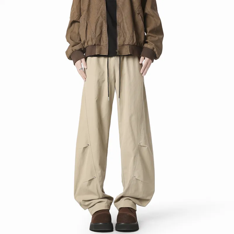 MARK WAFFLE Knitted Sweatpants Unisex-14