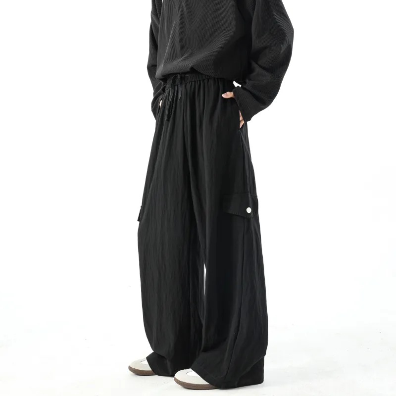 MARK WAFFLE Casual Pants Unisex-4