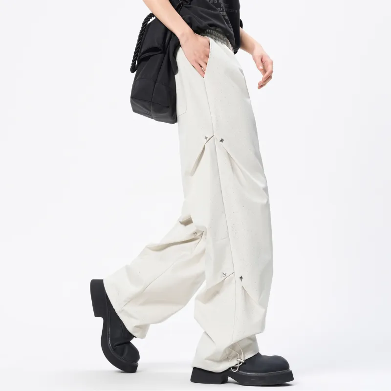 MARK WAFFLE Knitted Sweatpants Unisex-5