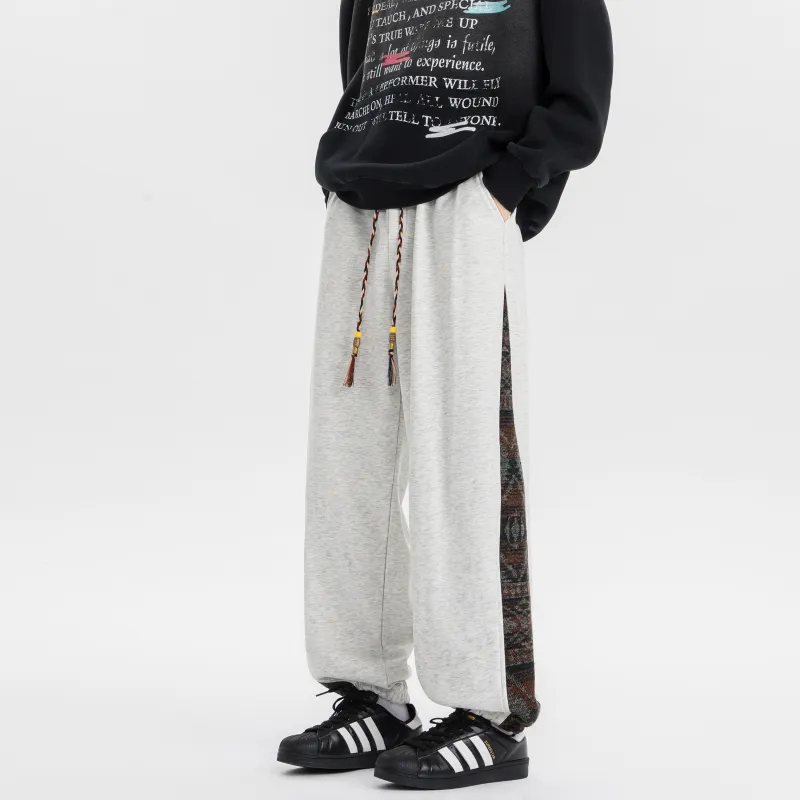 MARK WAFFLE Knitted Sports Pants Unisex-8