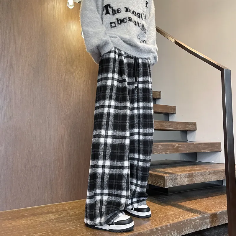 MARK WAFFLE Casual Pants Unisex-3