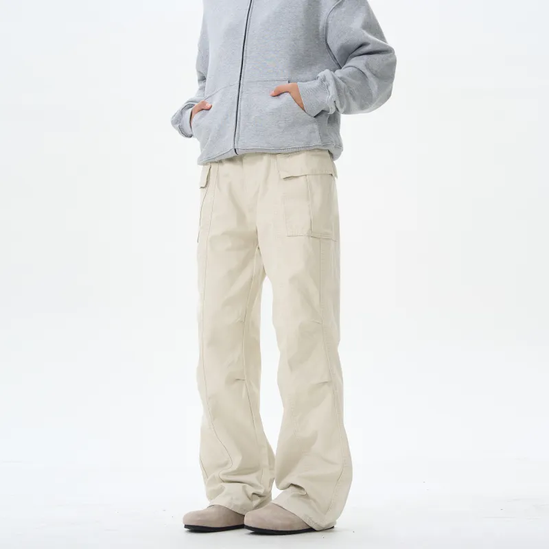 MARK WAFFLE Casual Pants Unisex-9