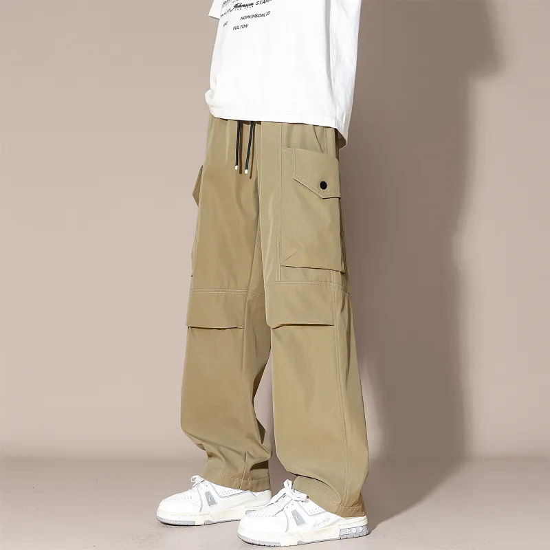 MARK WAFFLE Casual Pants Unisex-14