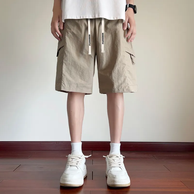 MARK WAFFLE Cargo Shorts Unisex-13