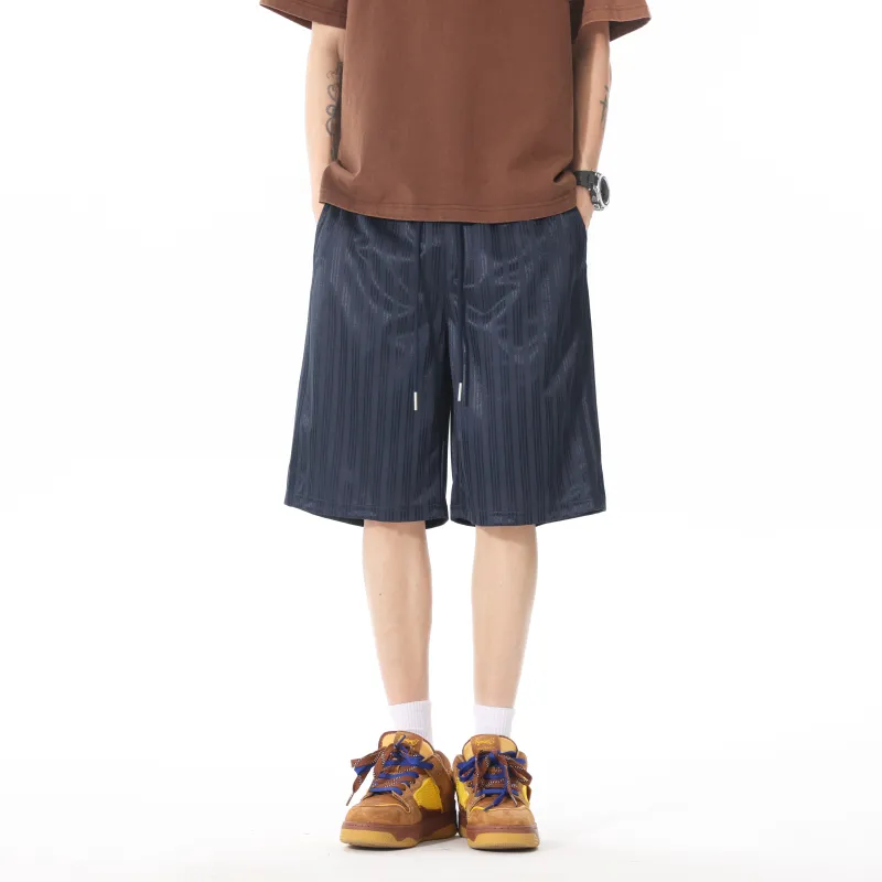 MARK WAFFLE Casual Shorts Unisex-16