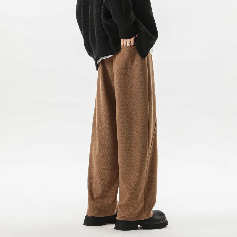 MARK WAFFLE Knitted Sports Pants Unisex-10