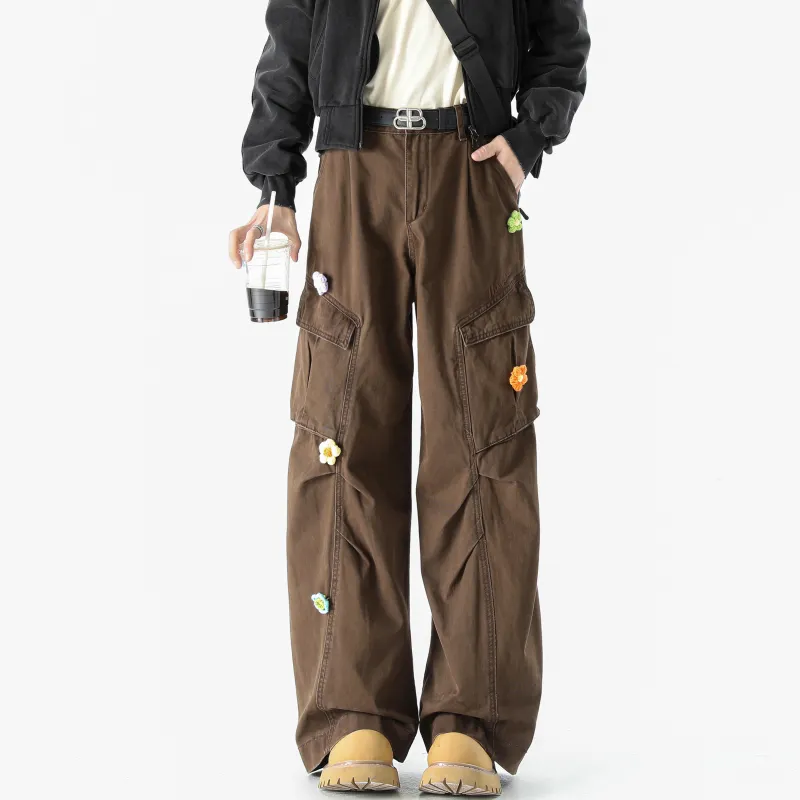 MARK WAFFLE Cargo Pants Unisex-13