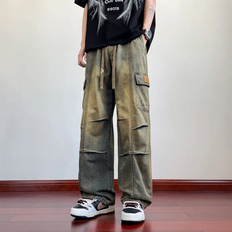 MARK WAFFLE Jeans Unisex-17