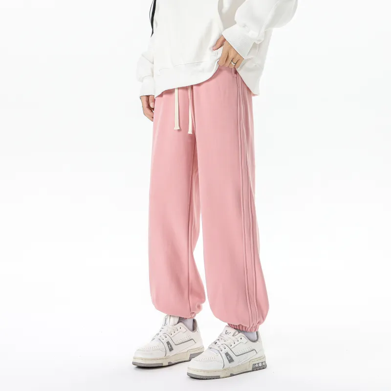 MARK WAFFLE Knitted Sports Pants Unisex-8
