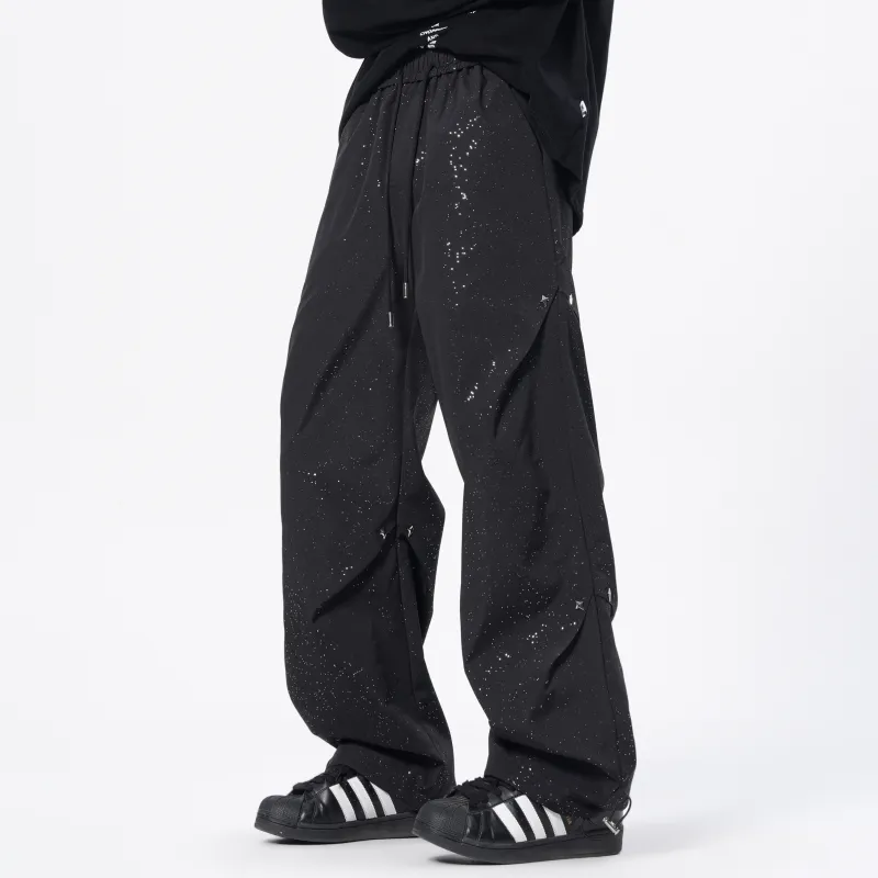 MARK WAFFLE Knitted Sweatpants Unisex-8