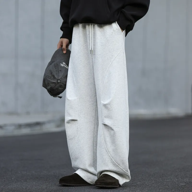 MARK WAFFLE Casual Pants Unisex-3