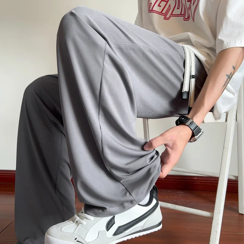 MARK WAFFLE Casual Pants Unisex-6