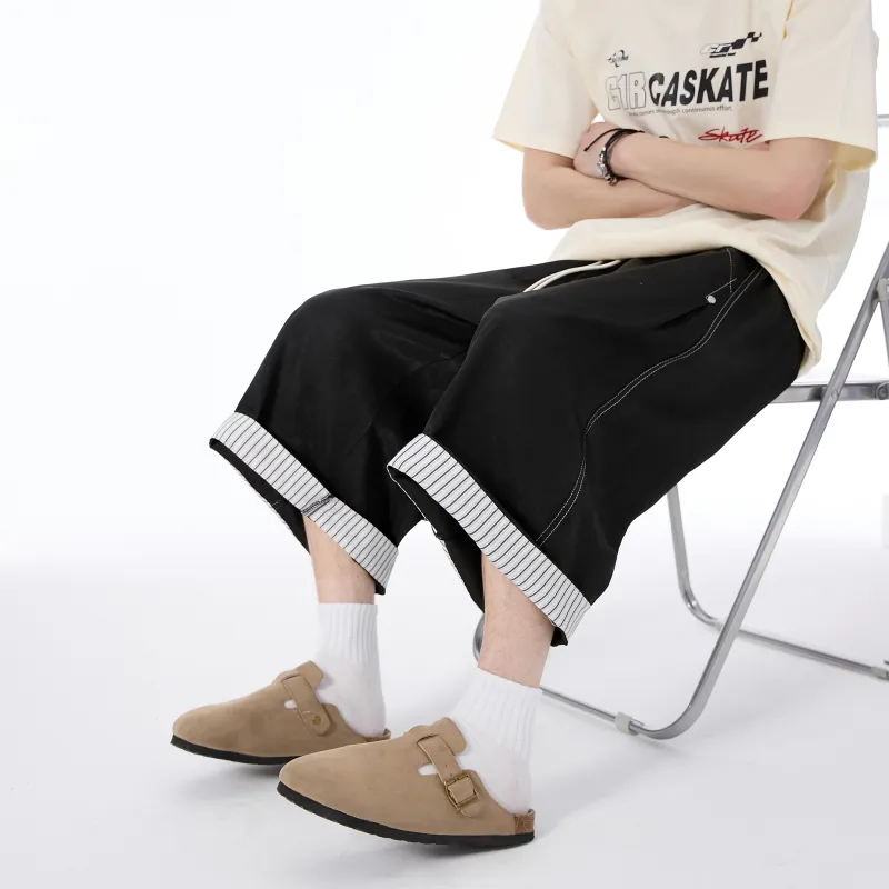 MARK WAFFLE Casual Shorts Unisex-3