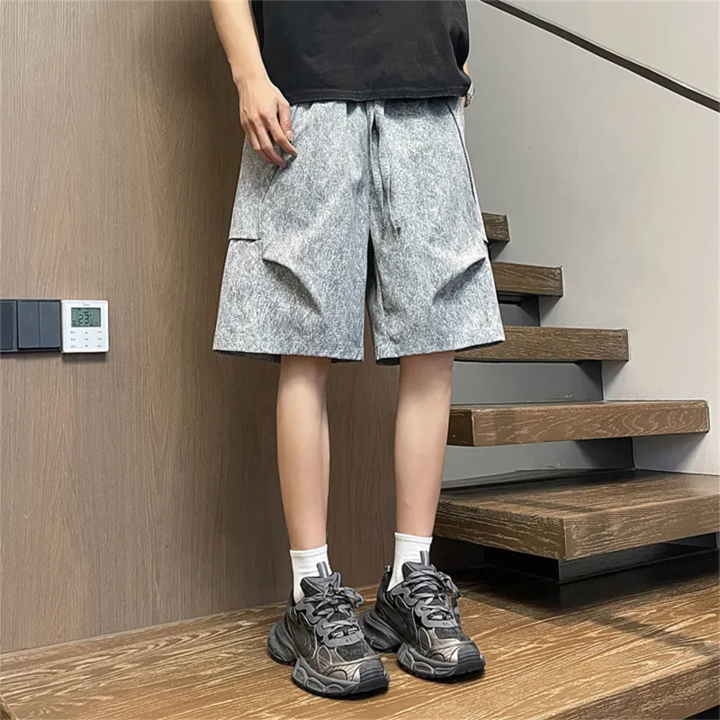 MARK WAFFLE Casual Shorts Unisex-3