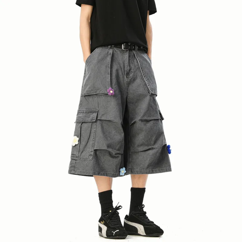 MARK WAFFLE Cargo Shorts Unisex-13
