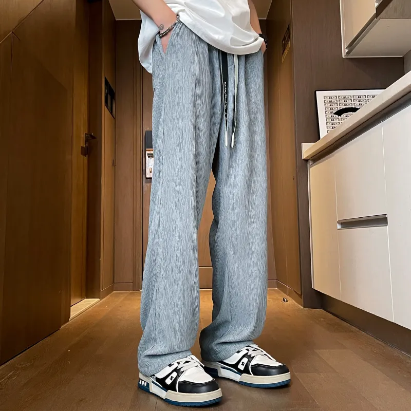 MARK WAFFLE Knitted Sweatpants Unisex-2