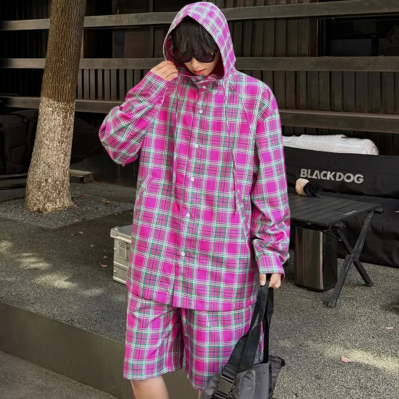 MARK WAFFLE Shirt Matching Set Unisex-14