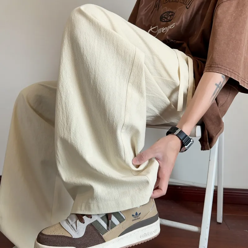 MARK WAFFLE Casual Pants Unisex-7