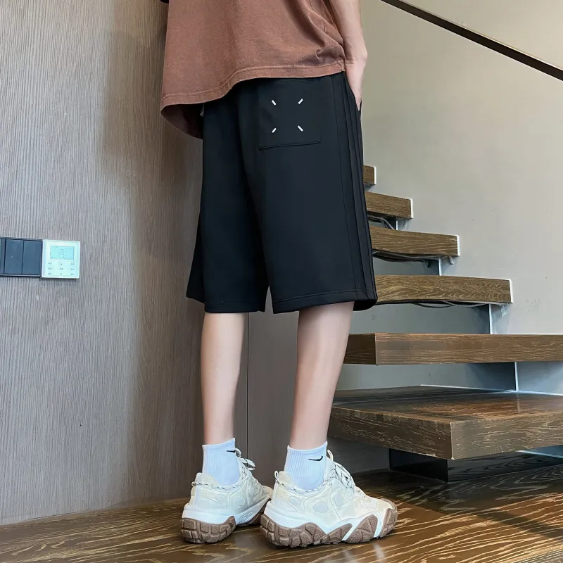 MARK WAFFLE Casual Shorts Unisex-12