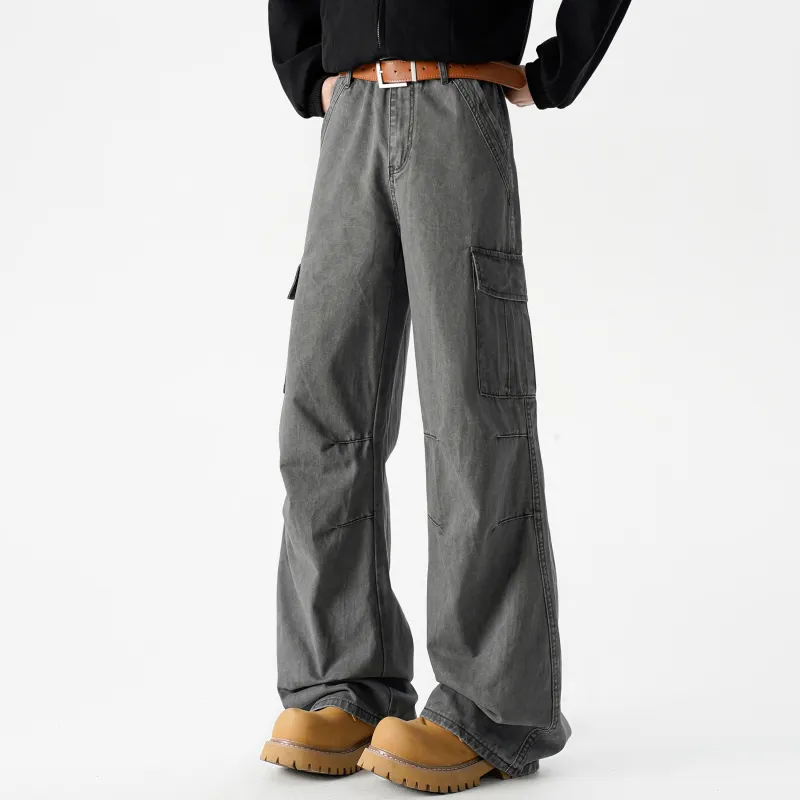 MARK WAFFLE Cargo Pants Unisex-3