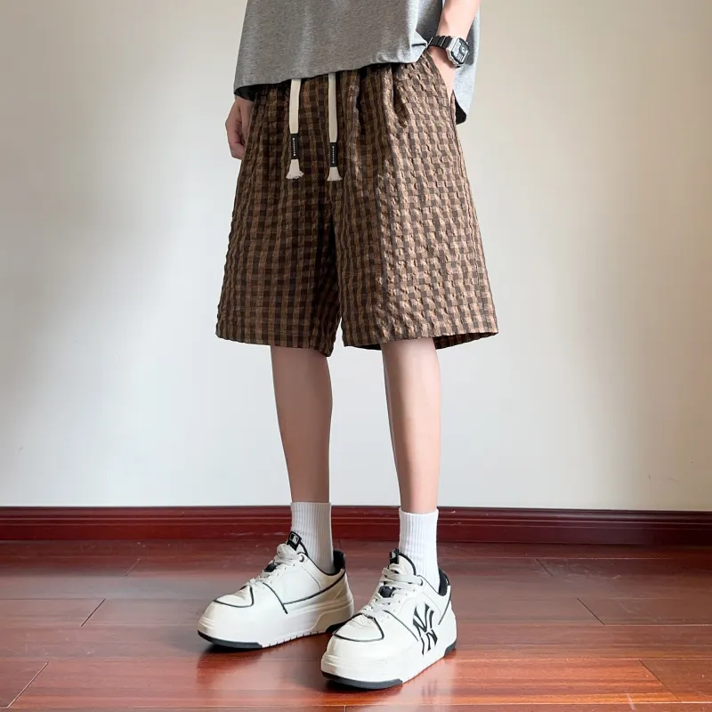 MARK WAFFLE Casual Shorts Unisex-5