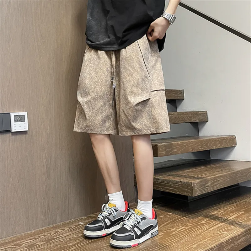MARK WAFFLE Casual Shorts Unisex-18