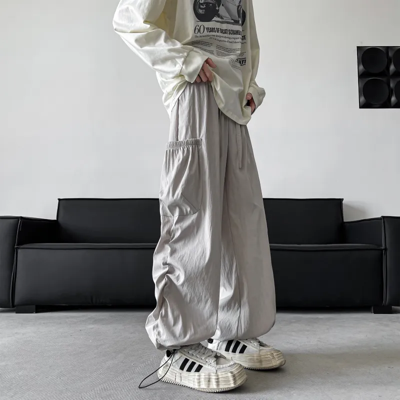 MARK WAFFLE Knitted Sweatpants Unisex-7