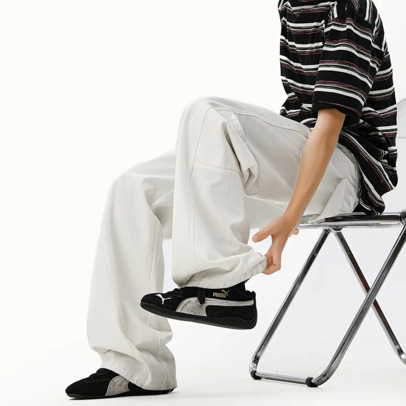 MARK WAFFLE Casual Pants Unisex-10