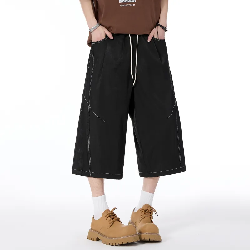 MARK WAFFLE Casual Shorts Unisex-10