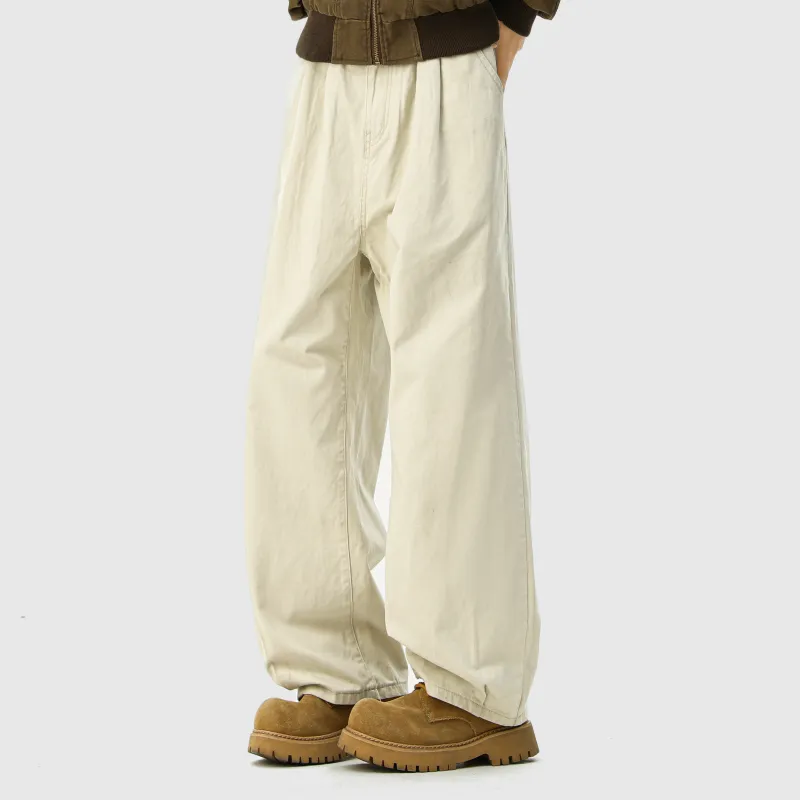MARK WAFFLE Casual Pants Unisex-1
