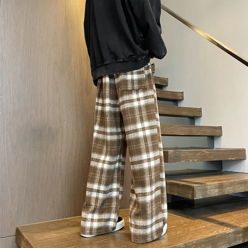 MARK WAFFLE Casual Pants Unisex-13