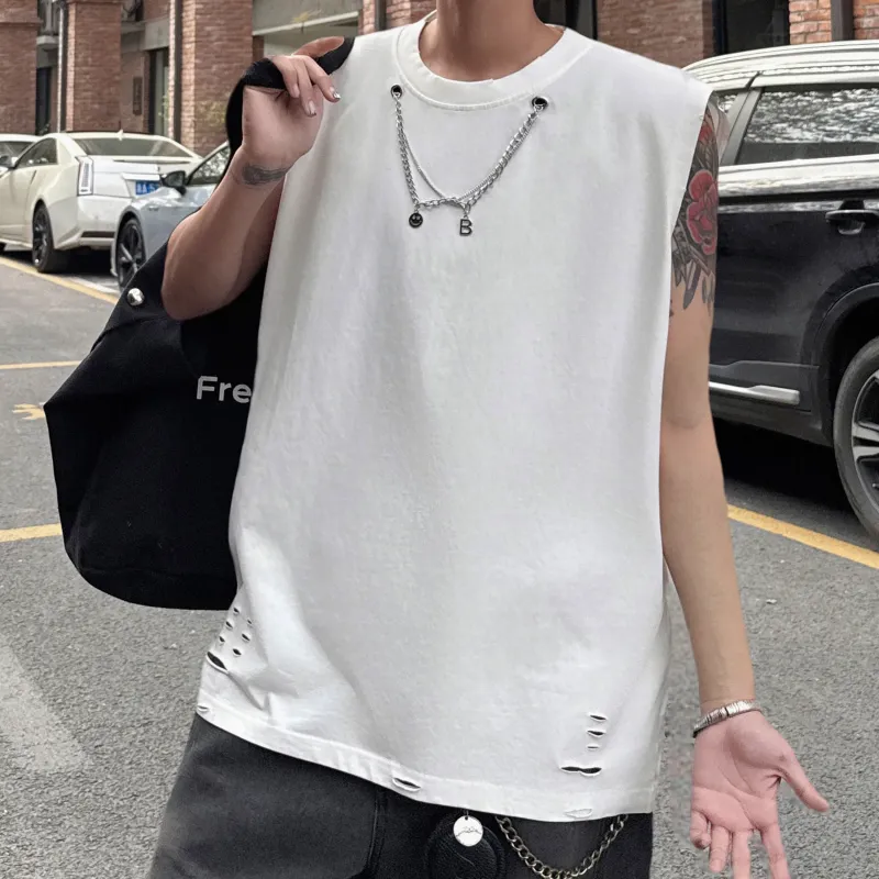 MARK WAFFLE Tank Tops Unisex-1