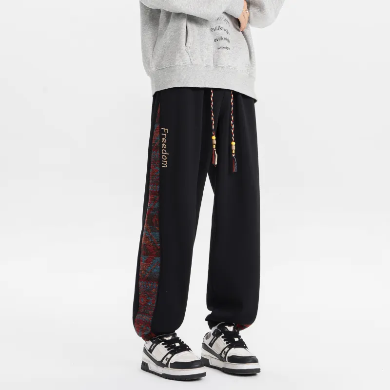 MARK WAFFLE Knitted Sports Pants Unisex-4