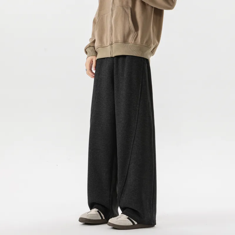 MARK WAFFLE Knitted Sports Pants Unisex-3