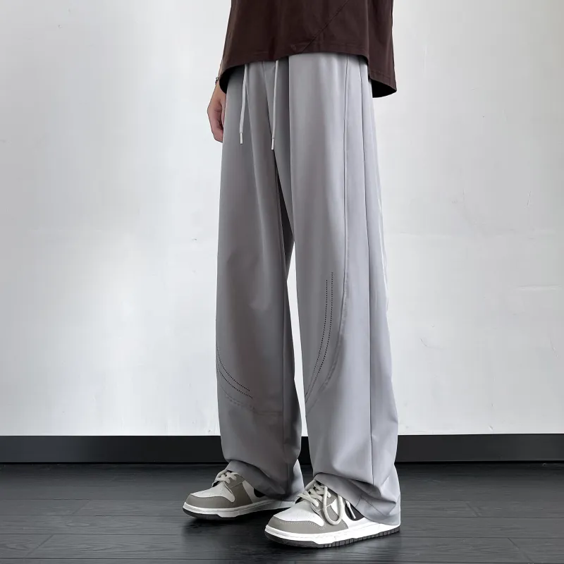 MARK WAFFLE Knitted Sweatpants Unisex-20