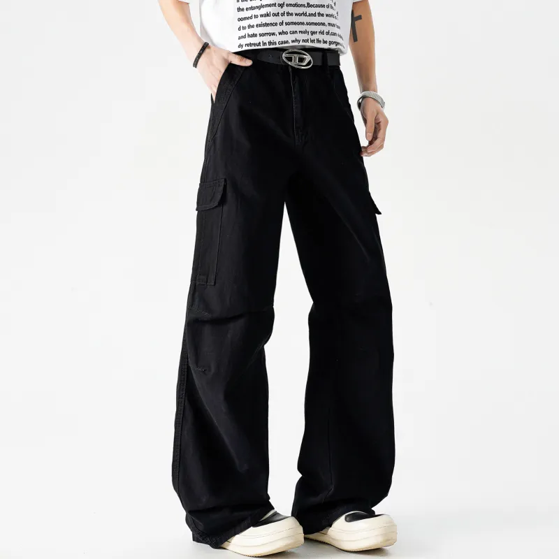 MARK WAFFLE Cargo Pants Unisex-15