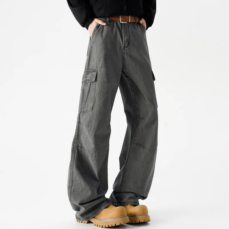 MARK WAFFLE Cargo Pants Unisex-5