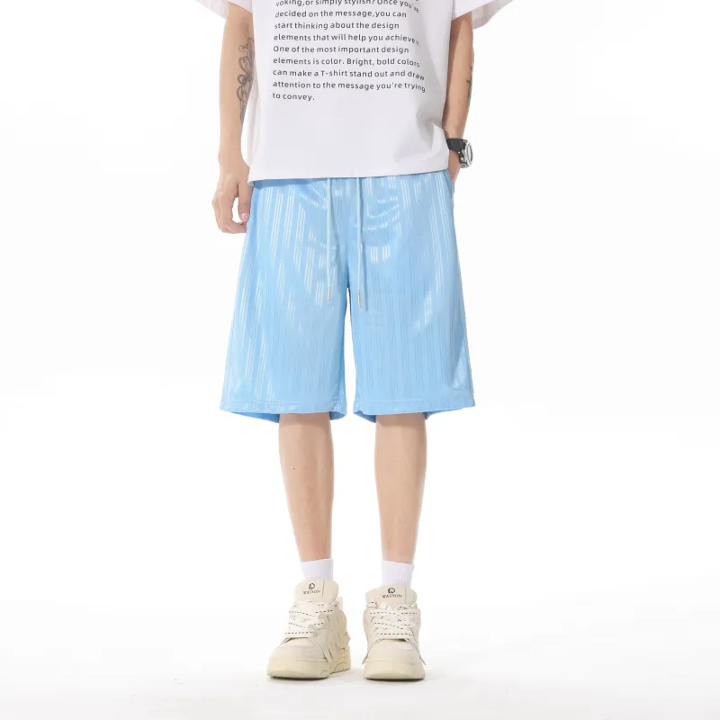 MARK WAFFLE Casual Shorts Unisex-11